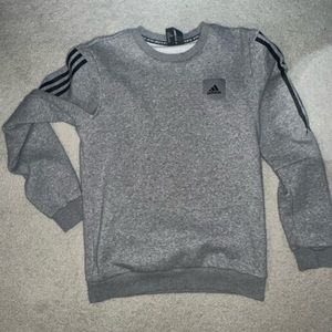 Adidas gray sweatshirt size small